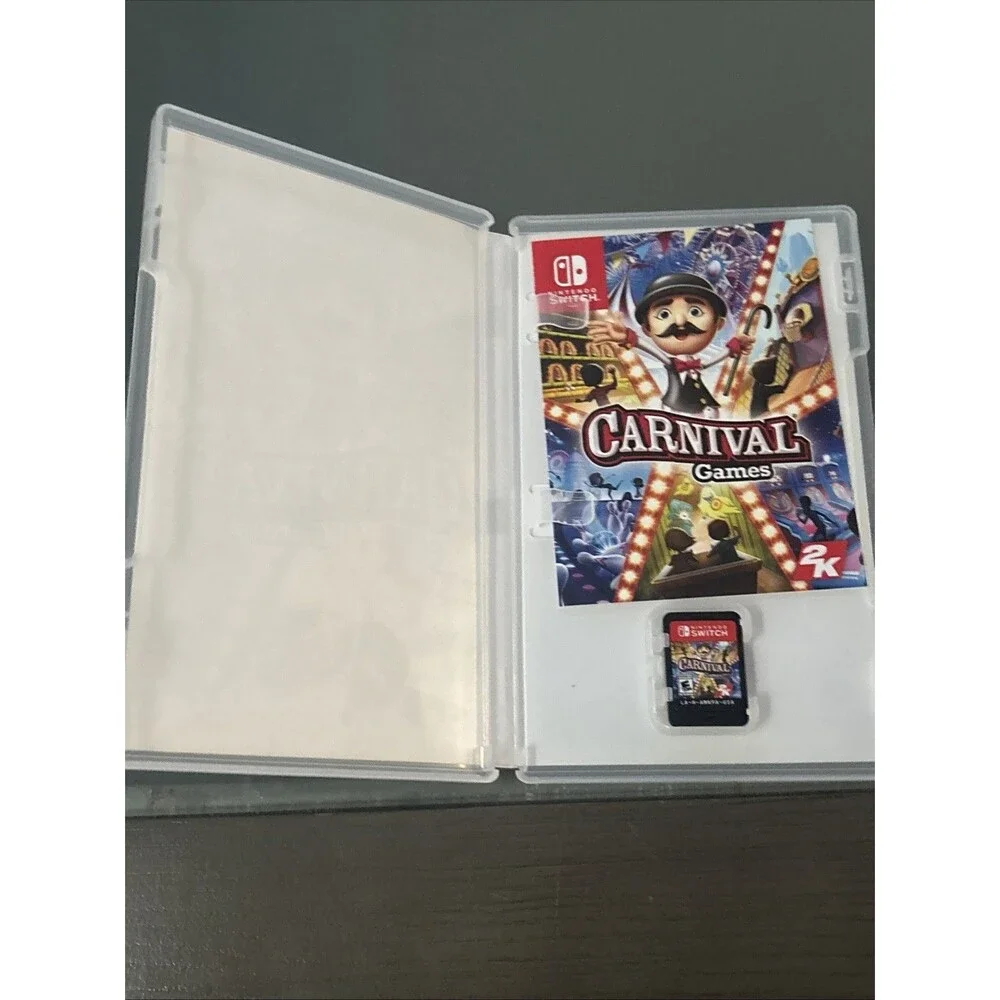 Carnival Games (Nintendo Switch, 2018) Complete CIB TESTED!